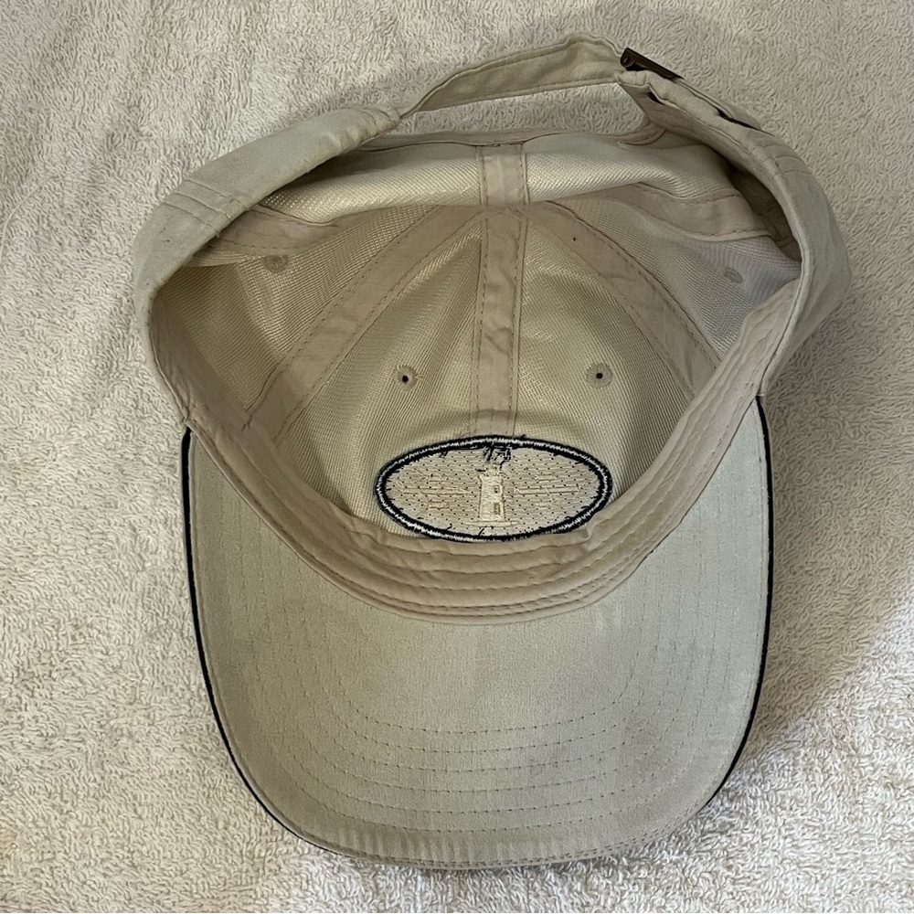 Cape Cod Lighthouse Beige Adjustable Ball Cap - image 5